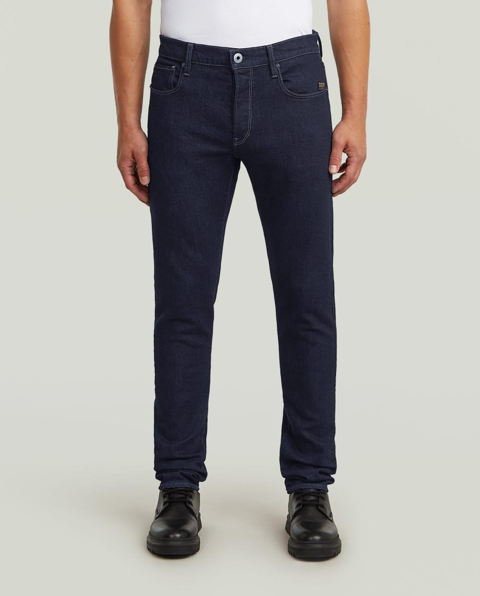 Jeans 3301 Justas Azul-2