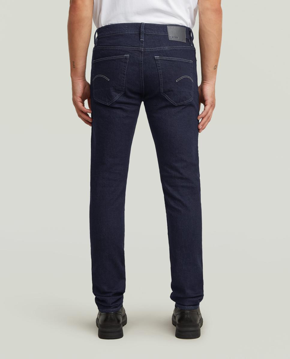 Jeans 3301 Justas Azul-3