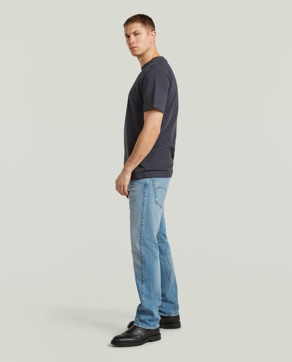 Jeans Justas Dartt com Cintura Média Azul-7