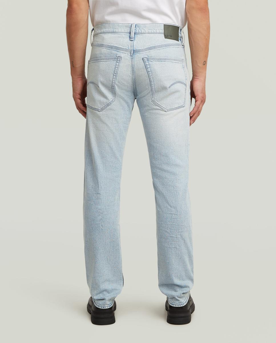 Jeans Straight Justas Streem com Cintura Média Azul-3