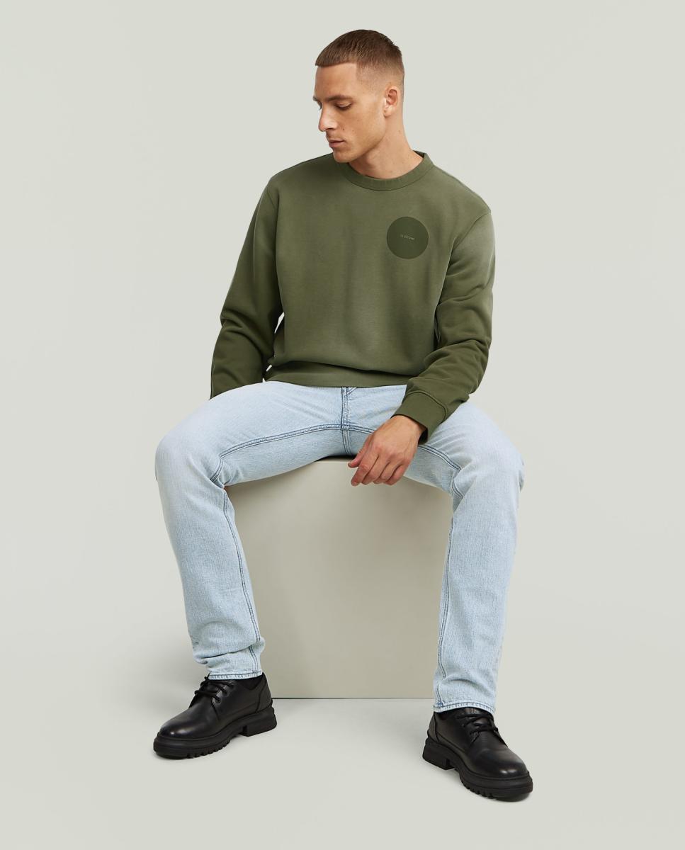 Jeans Straight Justas Streem com Cintura Média Azul-5