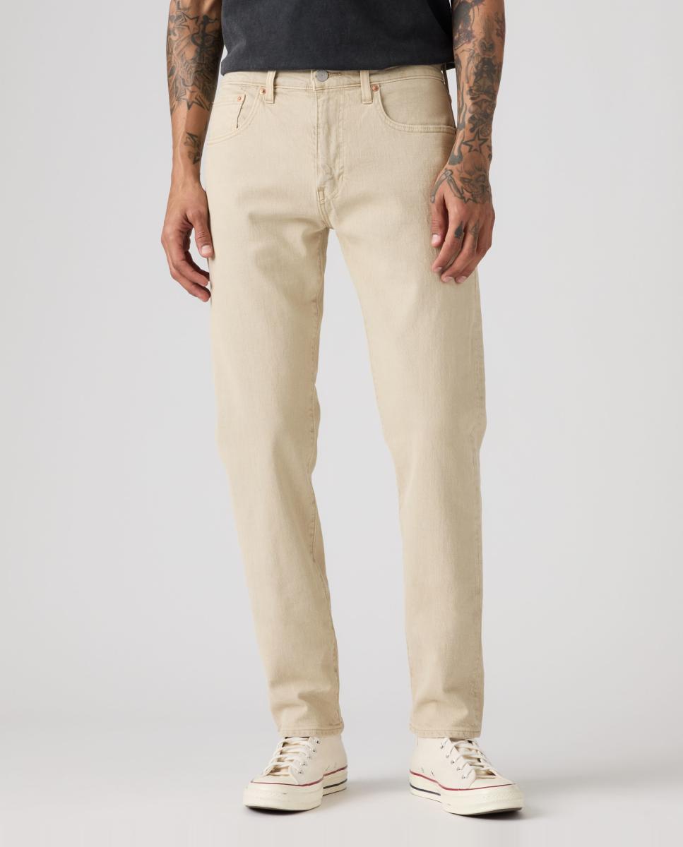 Calças 502™ Taper com Stretch Camel-2