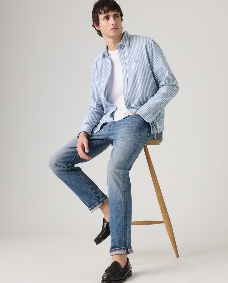 Jeans 502™ Tapered Stretch Azul-7