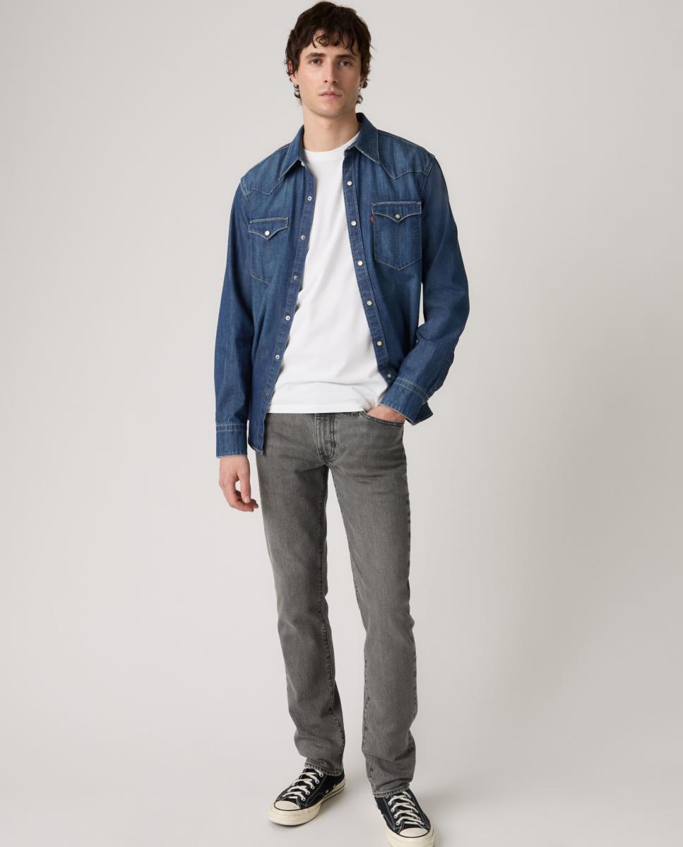 Jeans 511™ Slim Stretch Cinzento-5