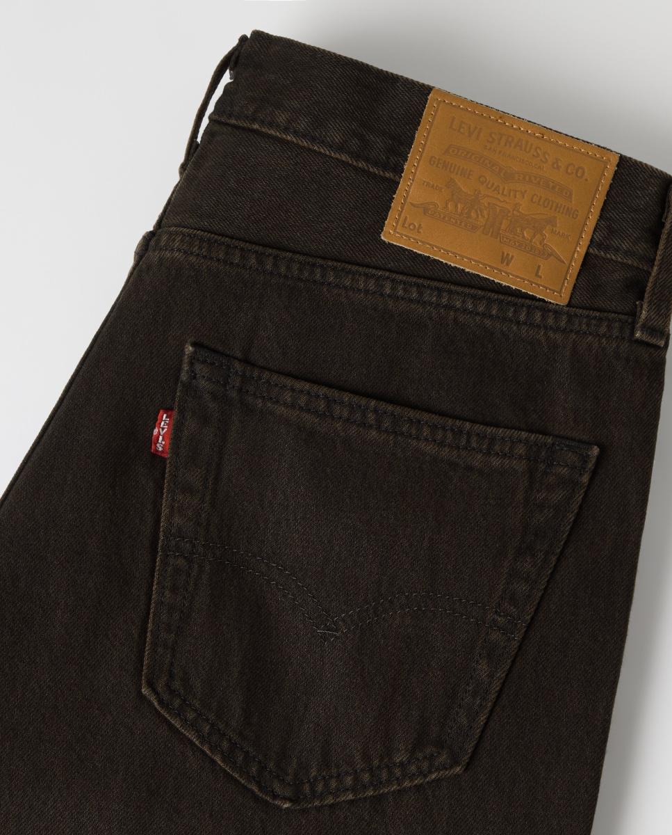 Jeans 568? Loose Straight Castanho-escuro-6