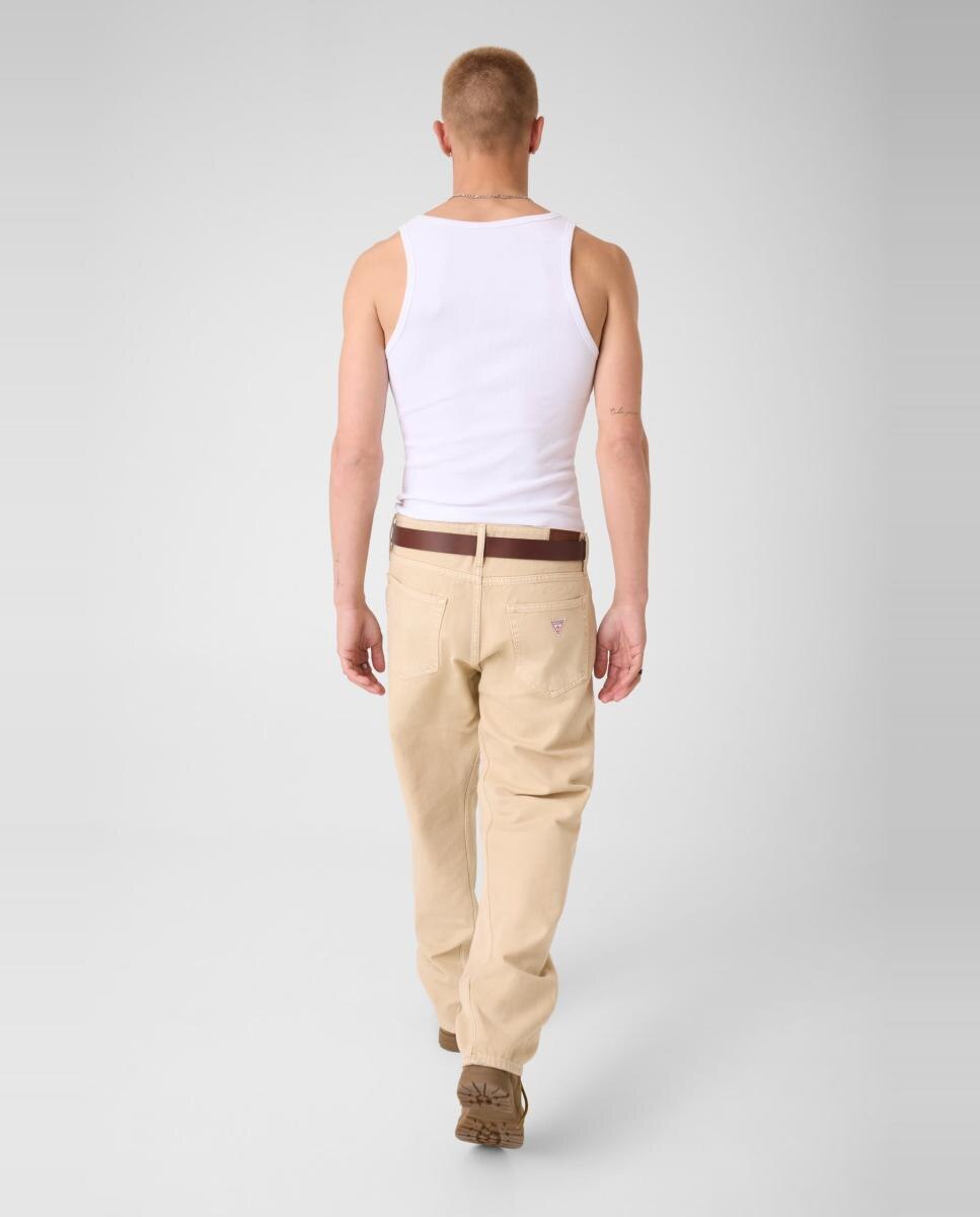 Vaquero G18 Relaxed de hombre - Guess Jeans - Beige Beige-3