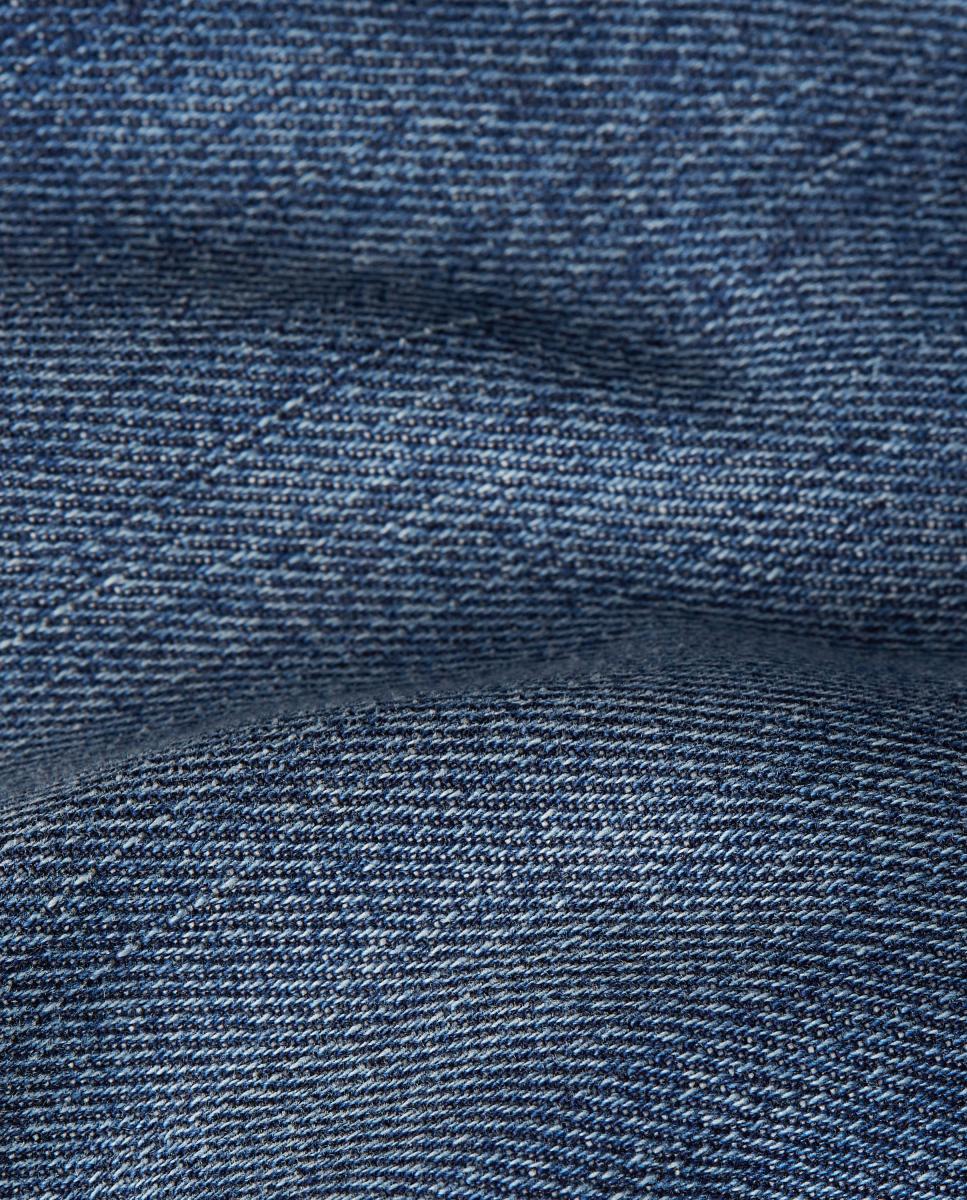 Jeans Modelo Arc 3D de Corte Relaxed e Cintura Média Azul-5