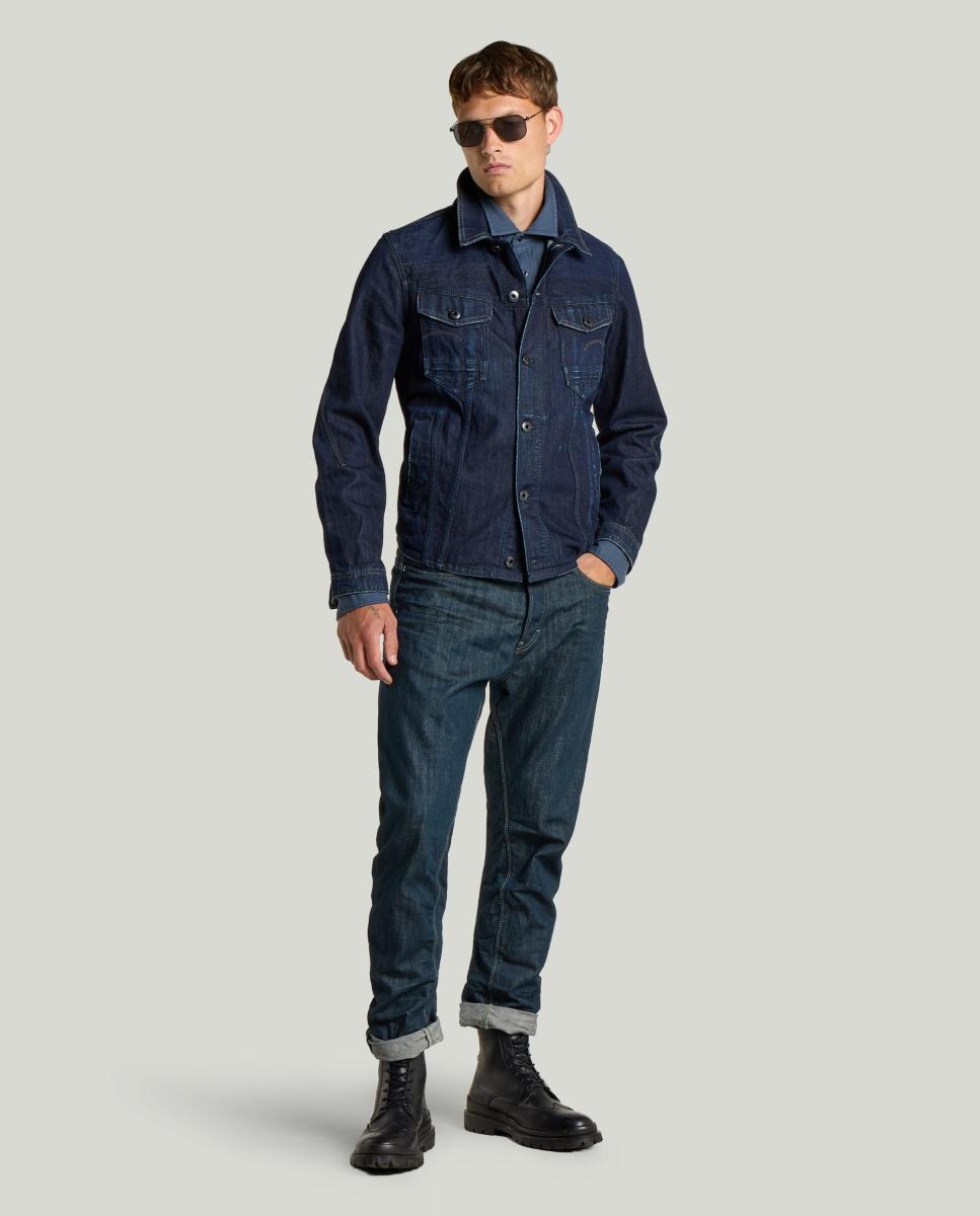 Imagem 0 de Jeans Modelo Arc 3D de Corte Relaxed e Cintura Média
