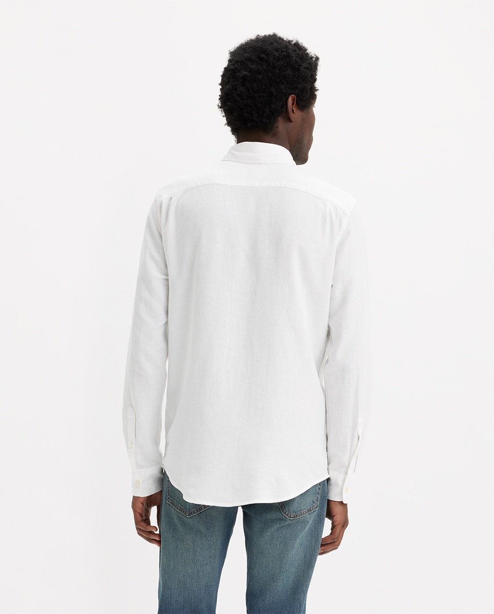 Camisa de Manga Comprida Branco-2