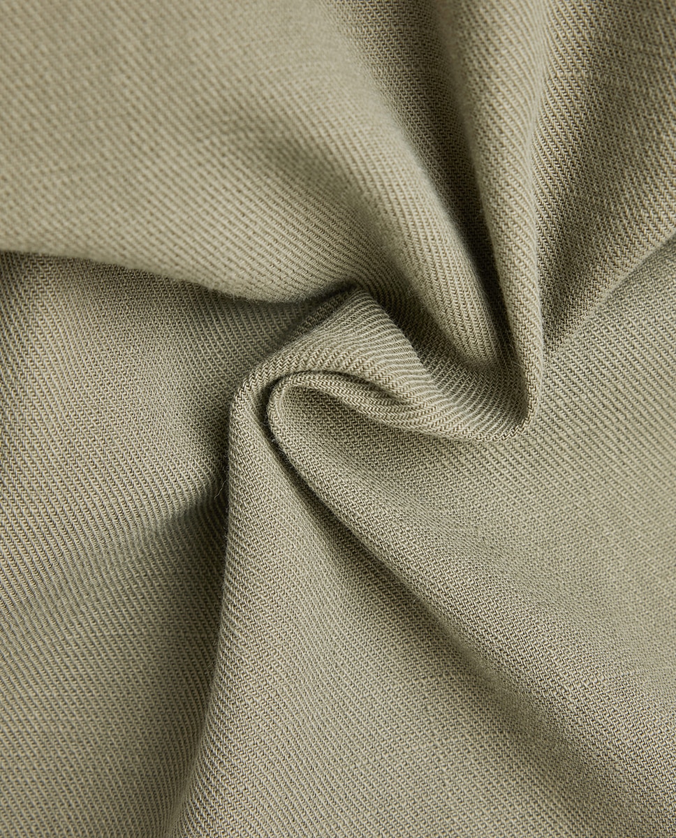 Camisa Marine de Corte Justo Verde-5