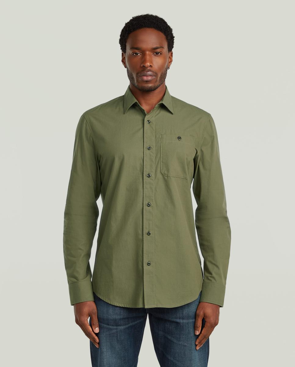 Imagem 0 de Camisa de Manga Comprida e Corte Justo