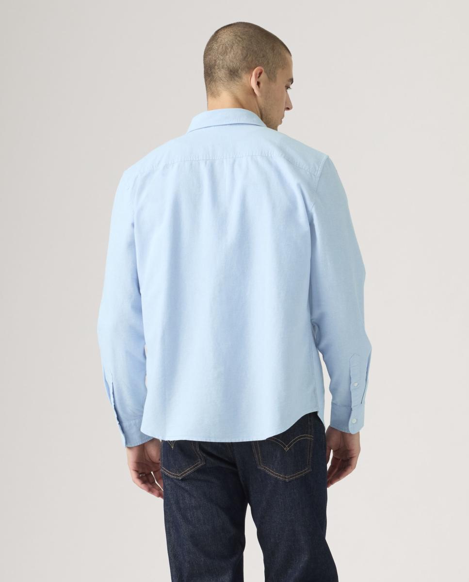 Camisa de hombre de manga larga - Levi's - Azul claro Azul claro-2