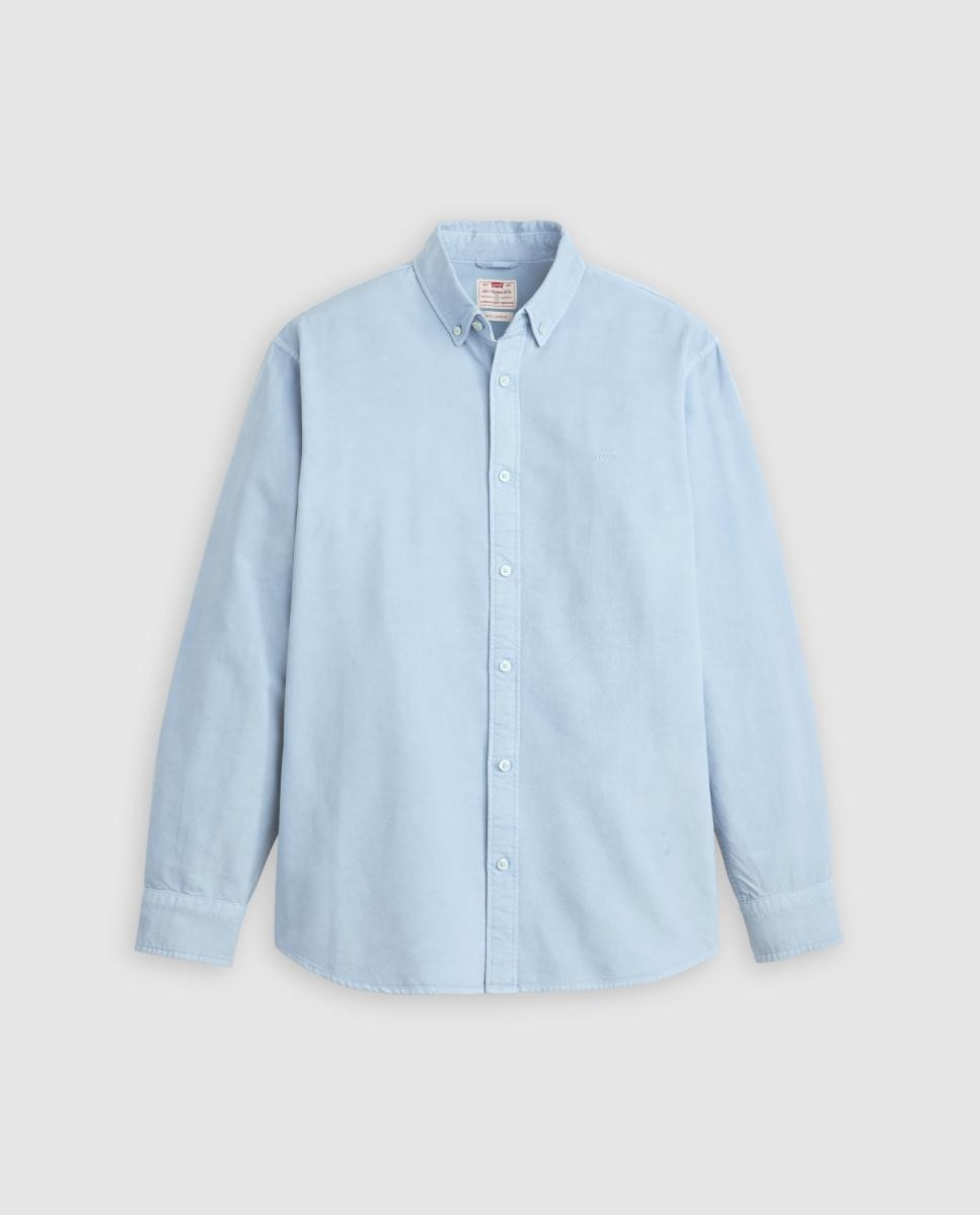 Camisa de hombre de manga larga - Levi's - Azul claro Azul claro-5