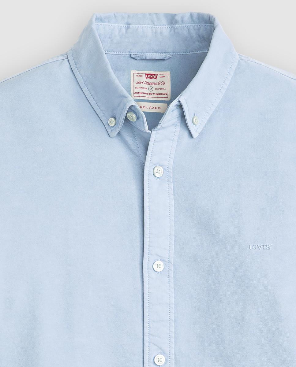 Camisa de hombre de manga larga - Levi's - Azul claro Azul claro-6