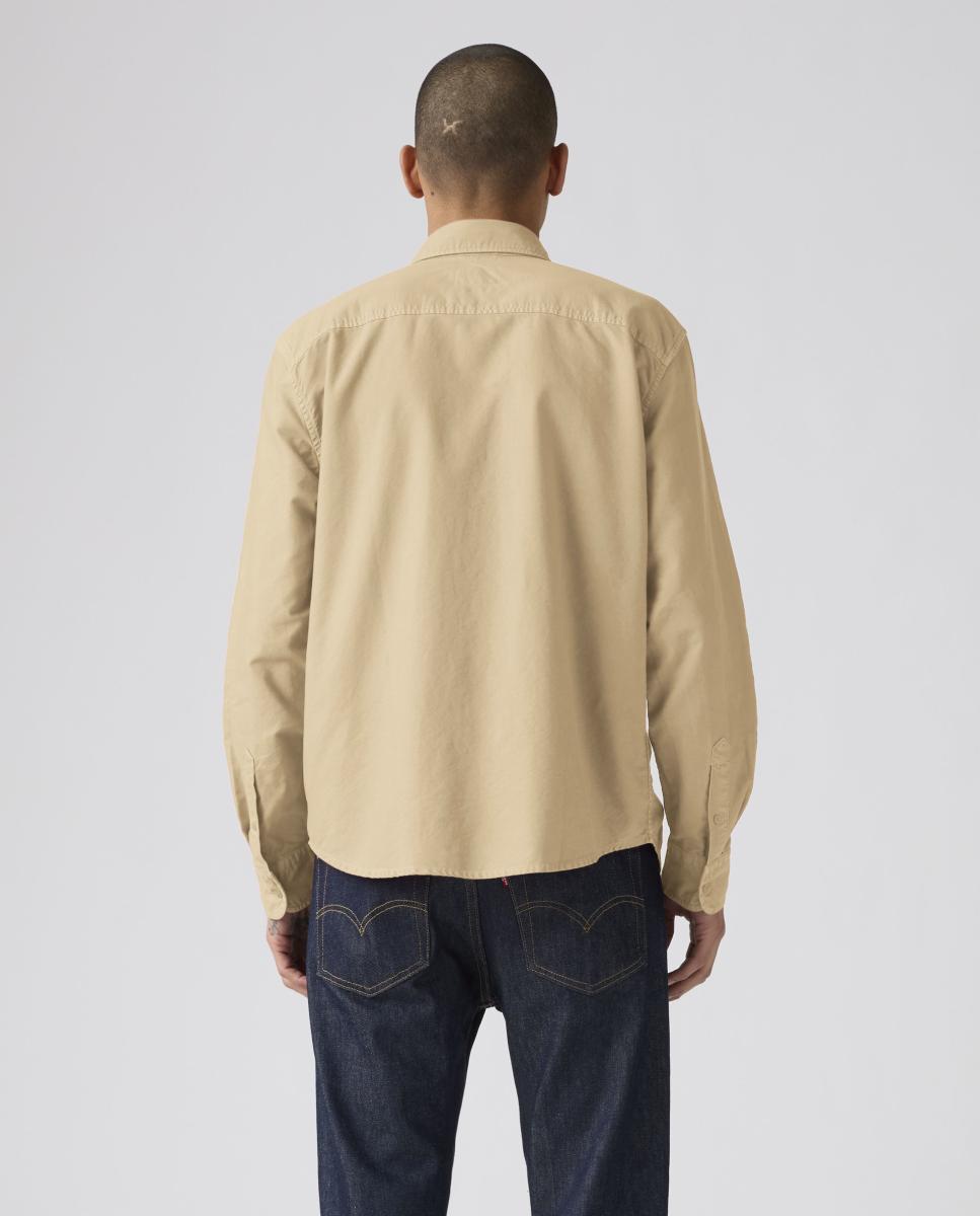 Camisa de hombre de manga larga - Levi's - Kaki Kaki-2