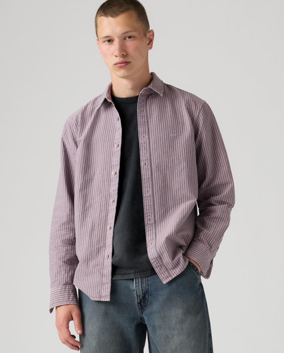 Camisa de hombre de manga larga - Levi's - Lila Lila-4