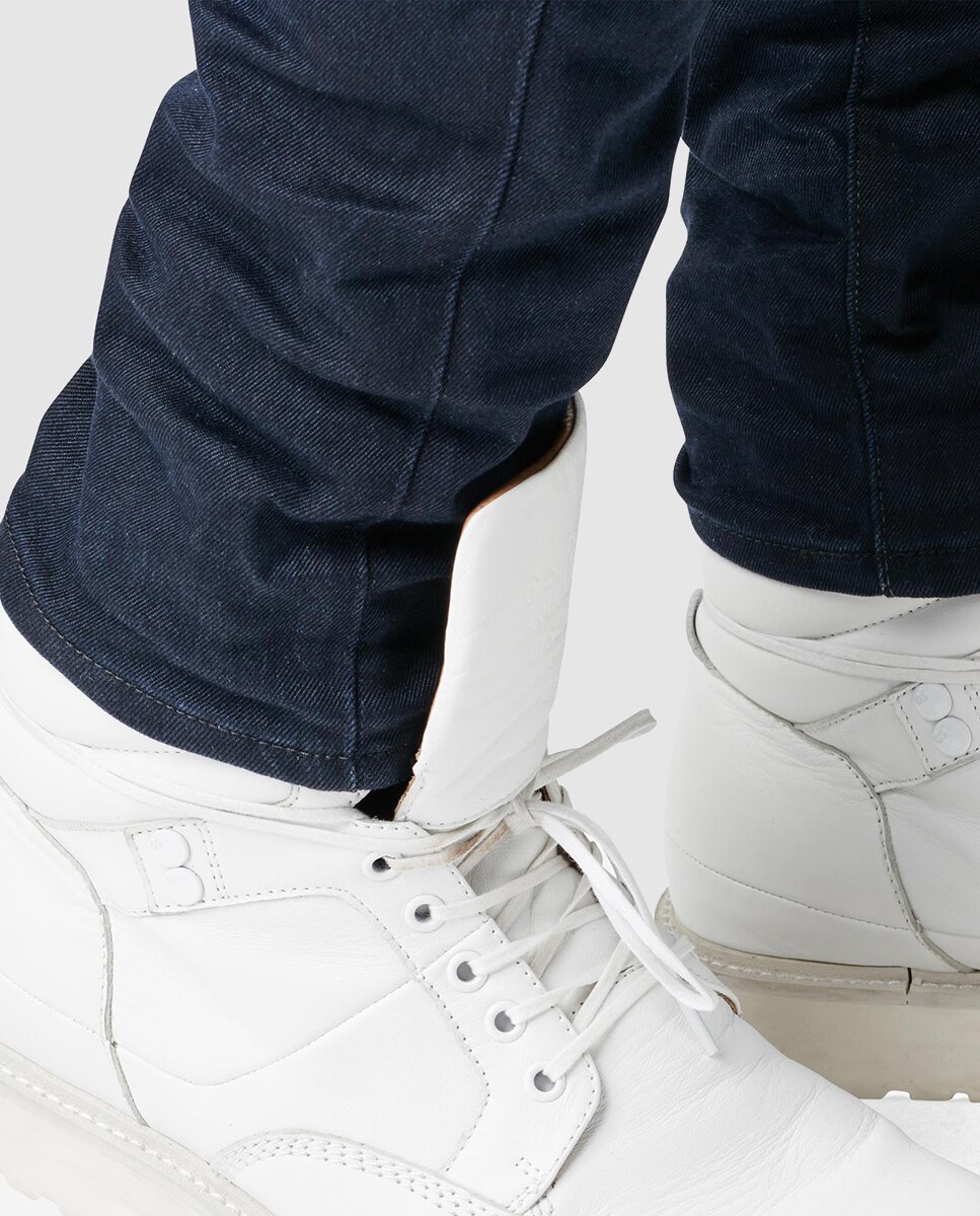 Calças de ganga de homem G-Star Raw Revend slim azul Azul-marinho-4