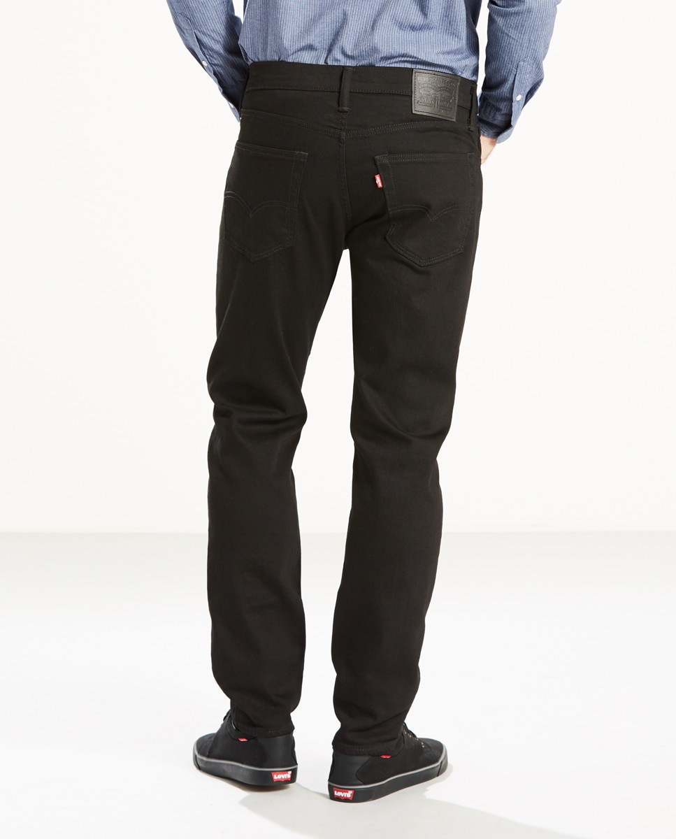 Jeans de homem Levi's 502 regular pretas Preto-3