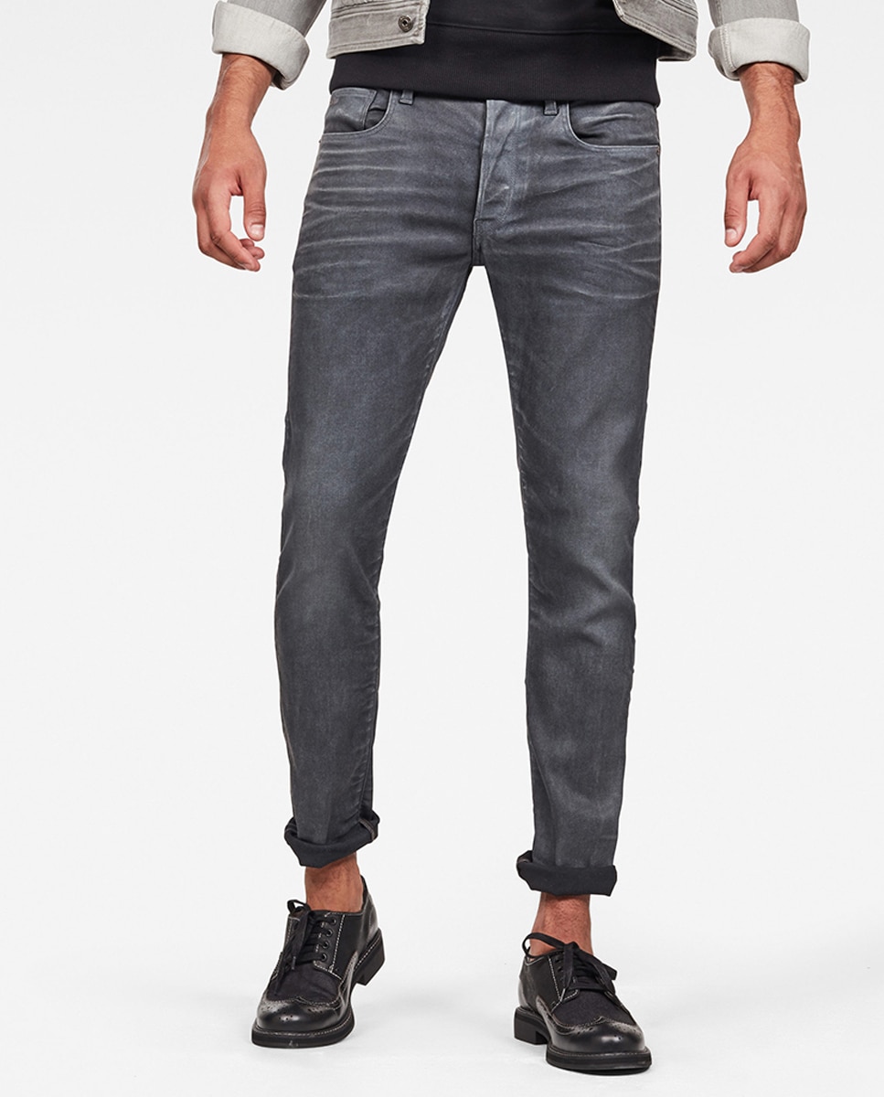 Imagem 0 de Jeans 3301 slim pretas de homem