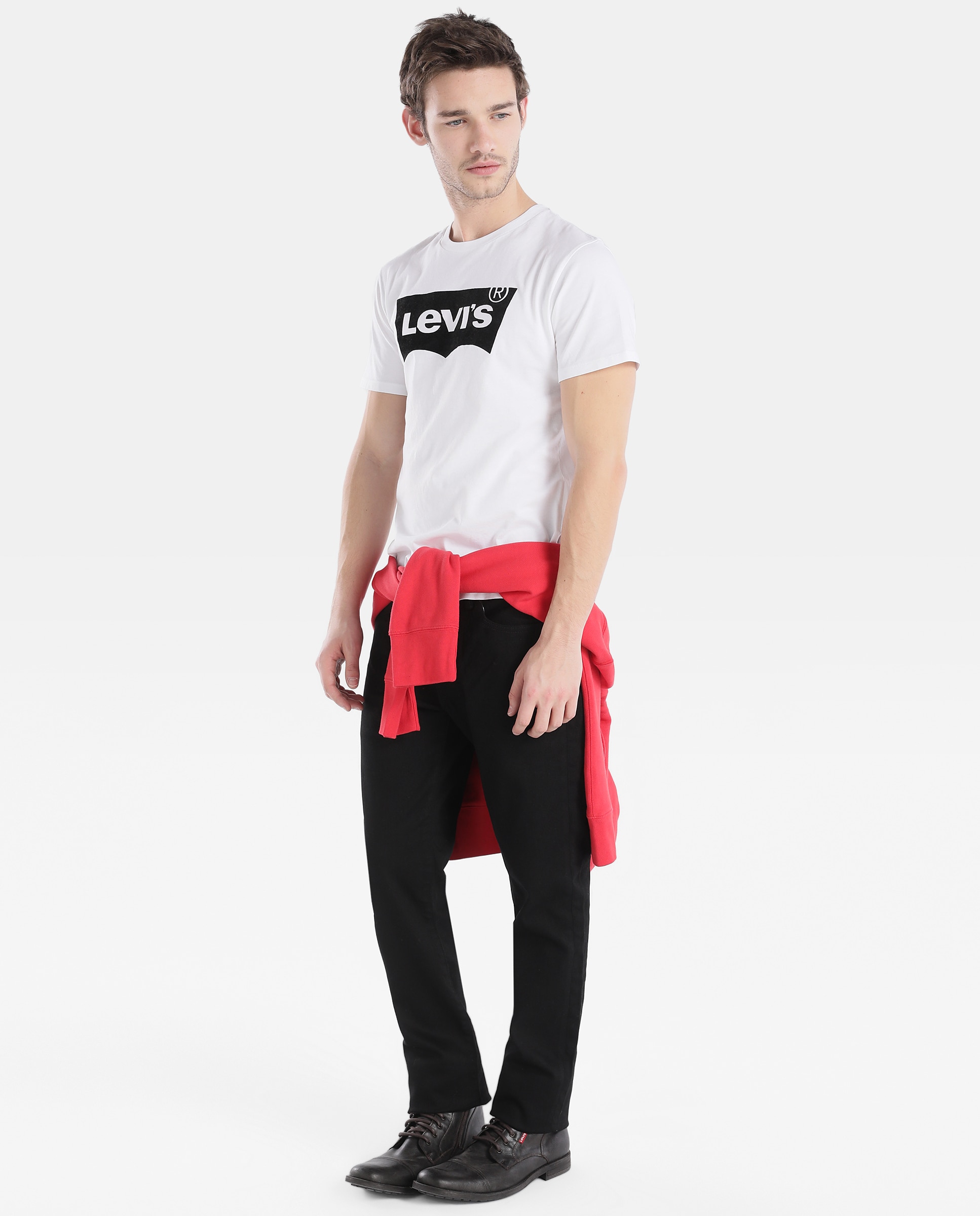 Jeans 511 slim pretas Preto-4