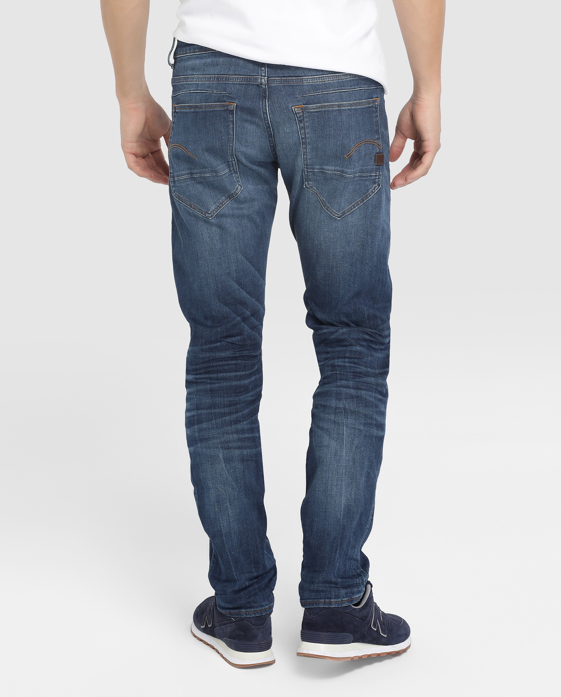 Jeans de homem G-Star Raw slim azul Azul-2