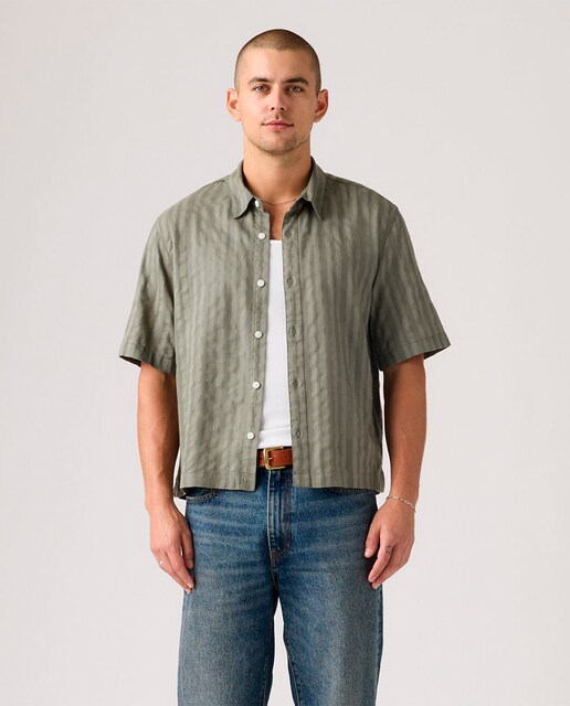 Camisa de hombre de manga corta