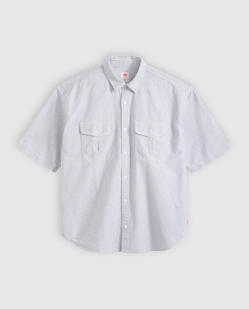 Camisa 100% Algodão com Manga Curta Multicolor-3