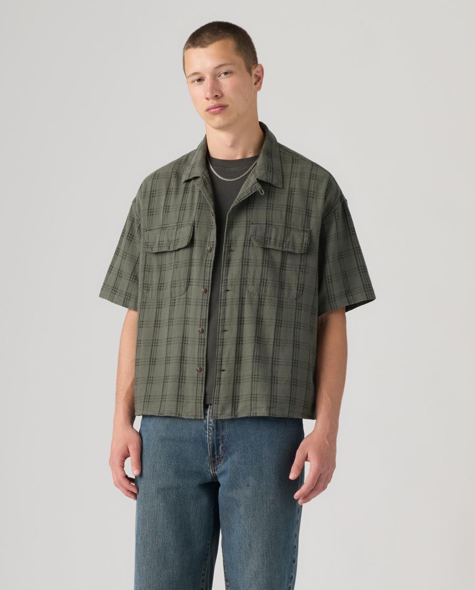 Camisa crop de hombre de manga corta - Levi's - Multicolor Multicolor-1