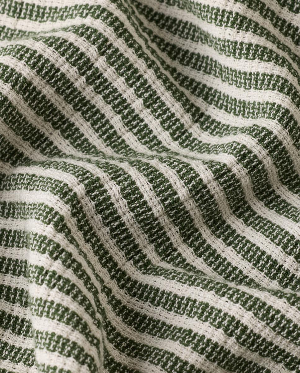Camisa Regular de Manga Curta Verde-4