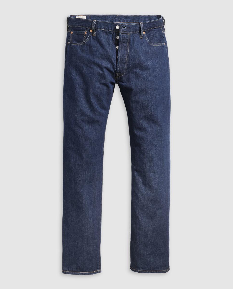 Jeans de homem 501 regular azuis Azul-5