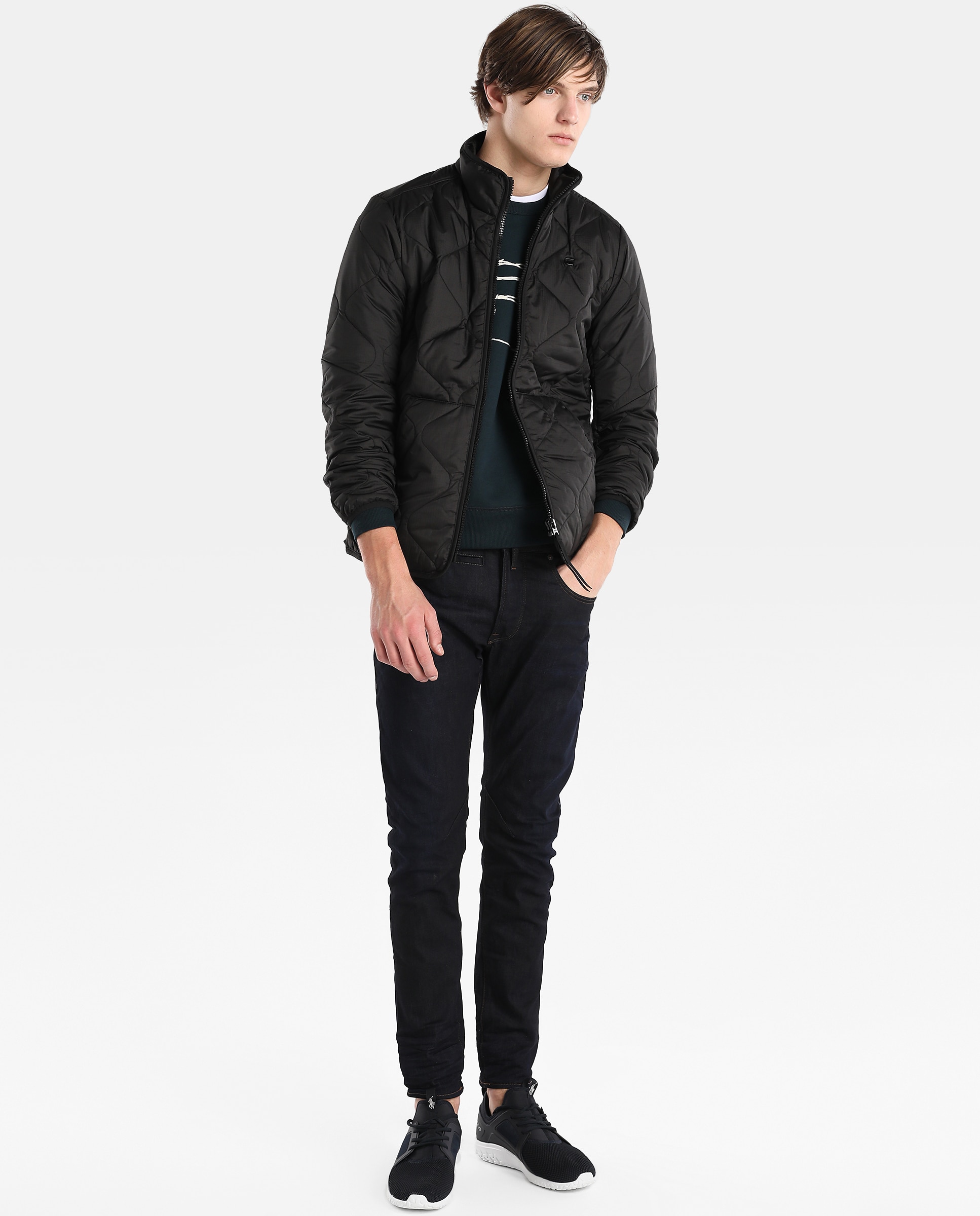 Imagem 0 de Jeans de homem G-Star Raw slim azul-escuro