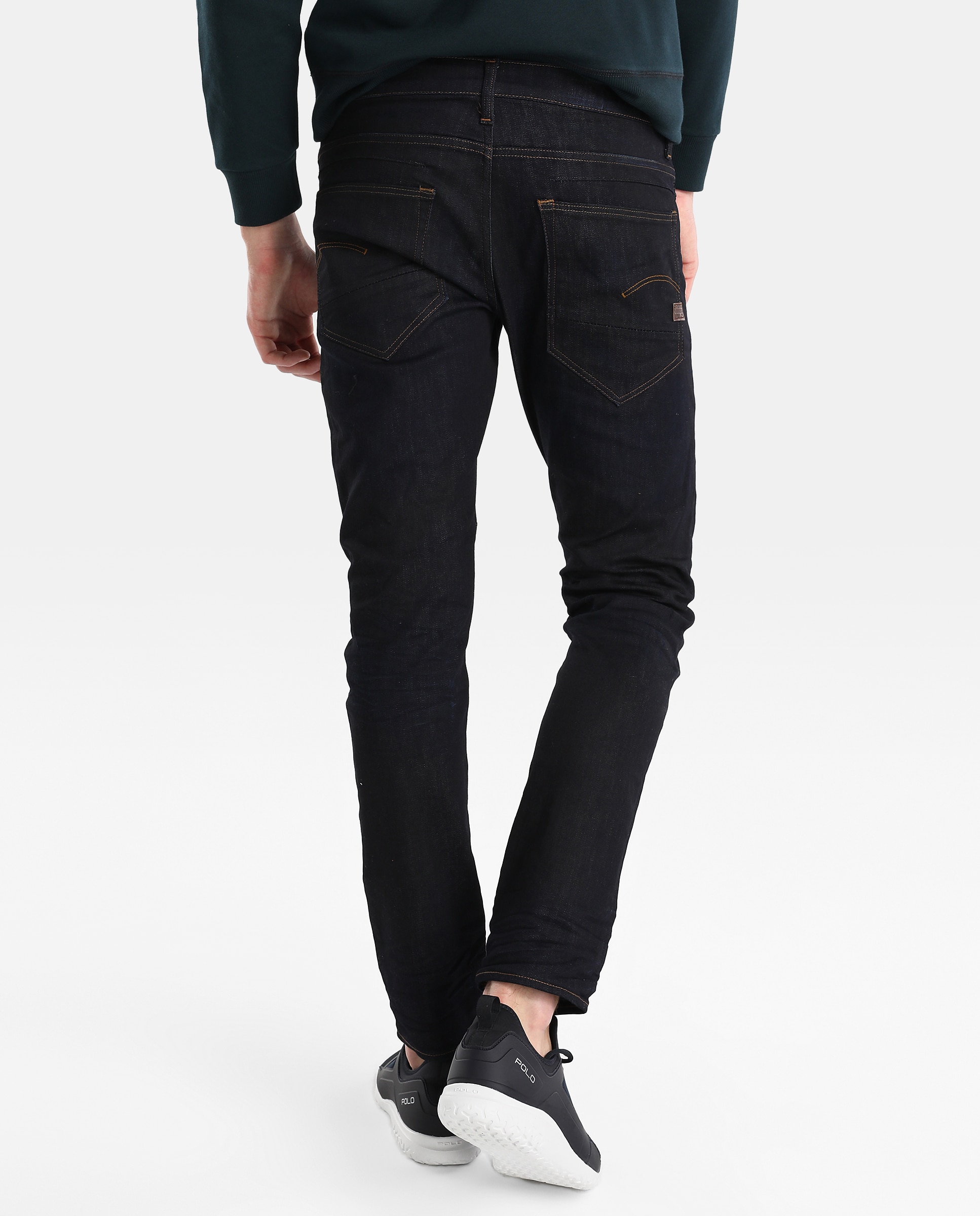 Jeans de homem G-Star Raw slim azul-escuro Azul-2