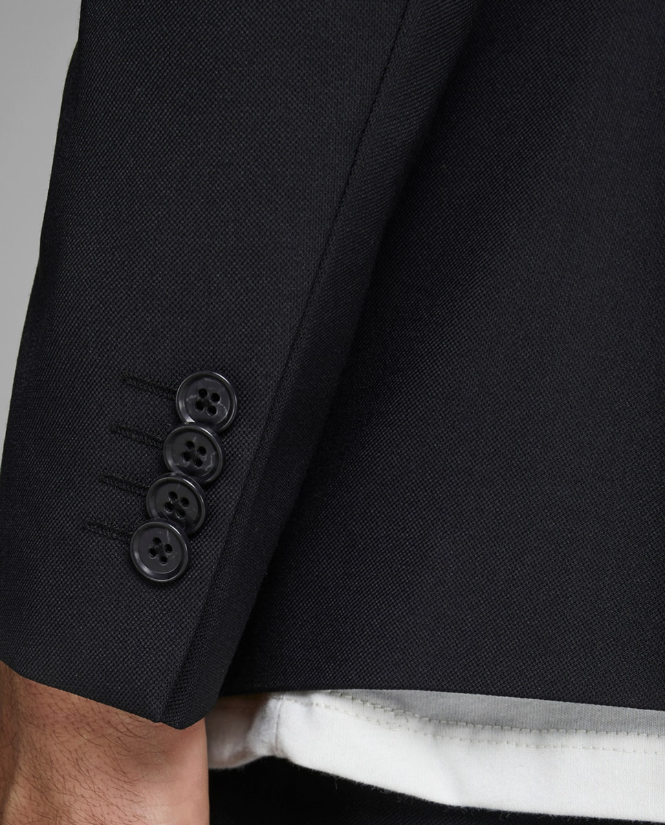 Blazer preto slim Preto-5