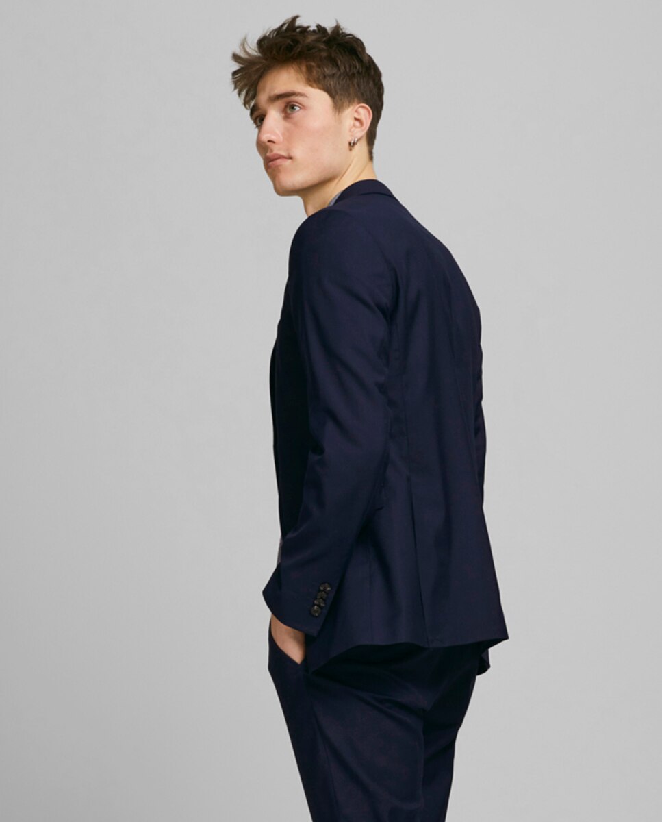 Traje de dos piezas de hombre - Jack & Jones - Gris Azul-2