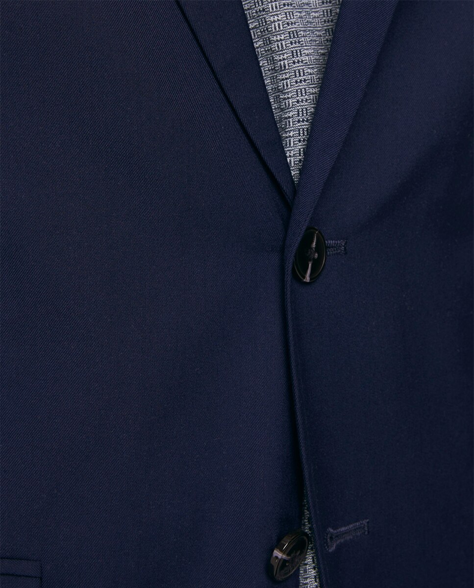 Traje de dos piezas de hombre - Jack & Jones - Gris Azul-4