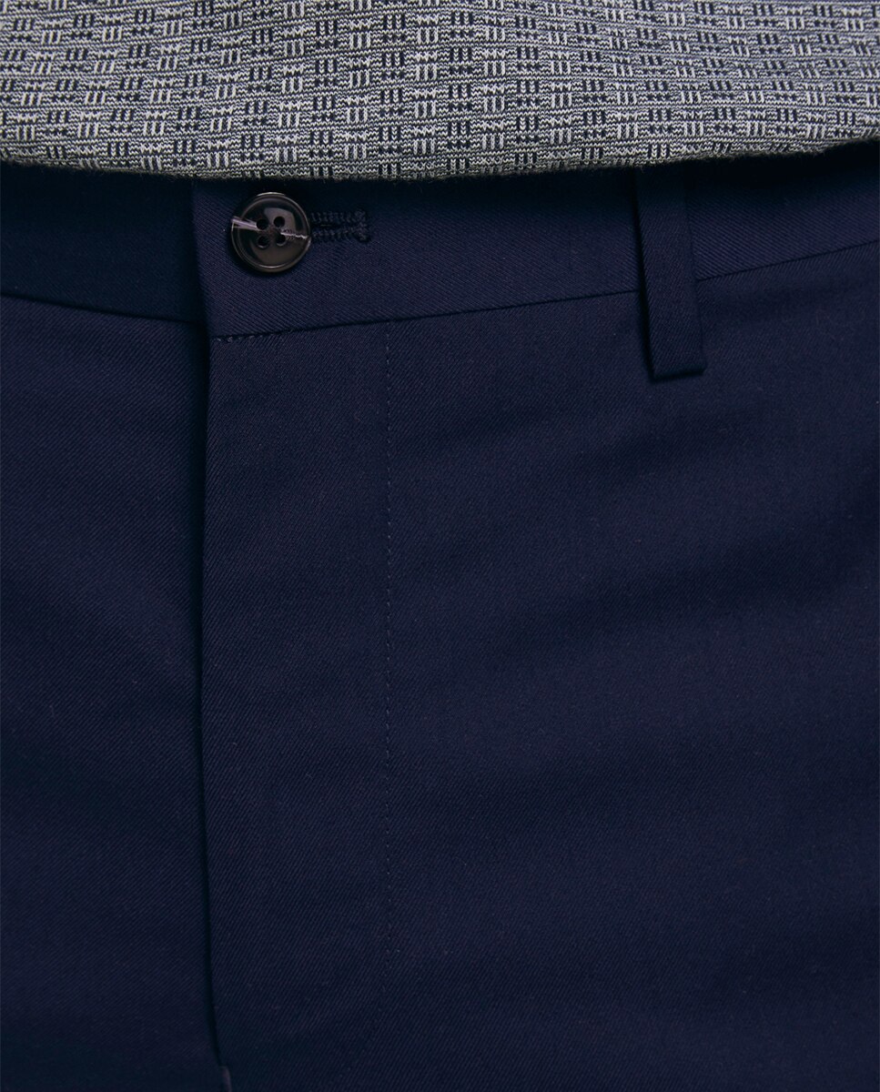 Traje de dos piezas de hombre - Jack & Jones - Gris Azul-5