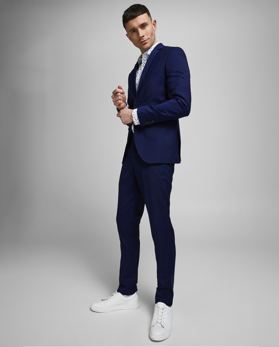Traje de dos piezas de hombre - Jack & Jones - Azul índigo Azul índigo-5