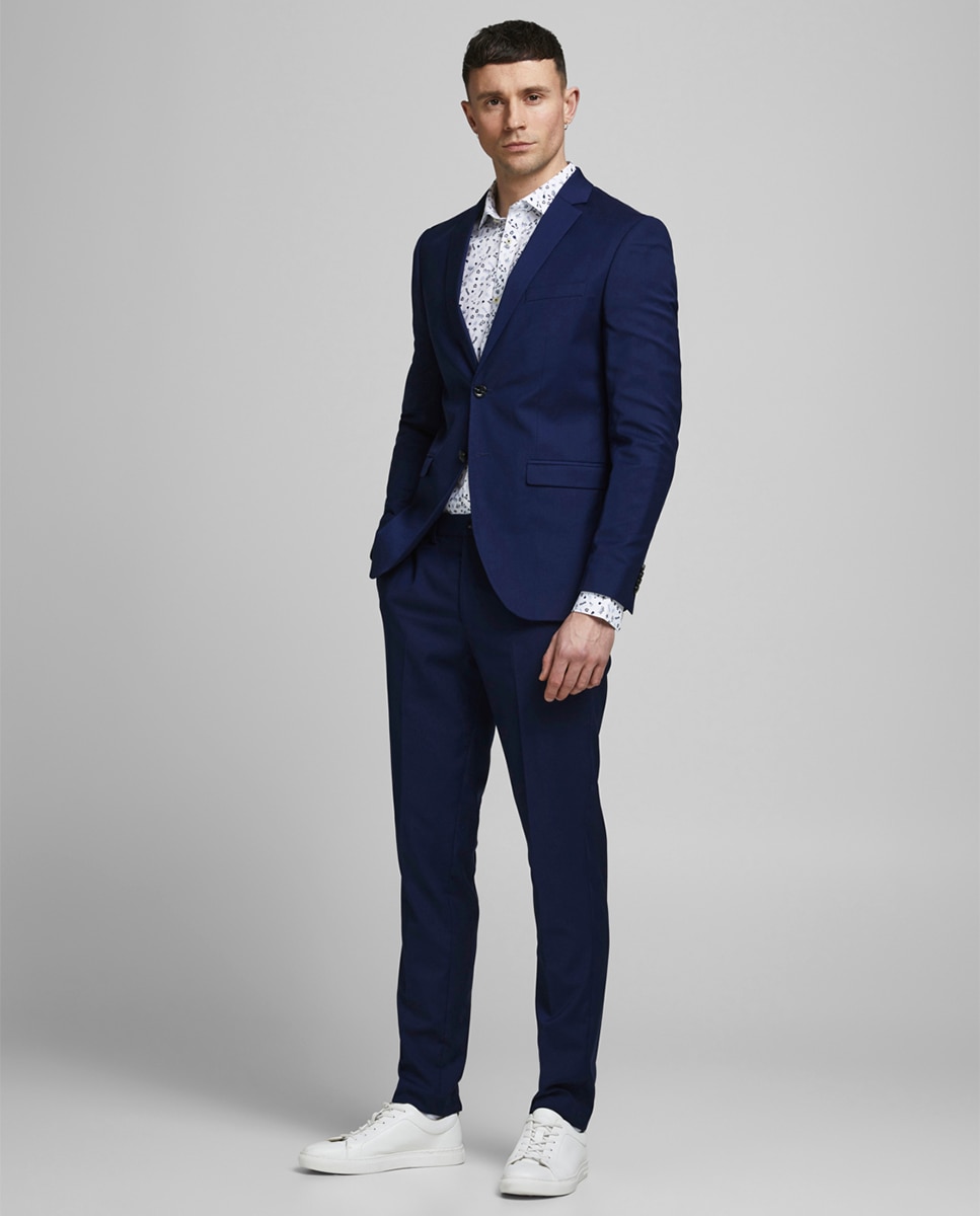 Traje de dos piezas de hombre - Jack & Jones - Azul índigo Azul índigo-8