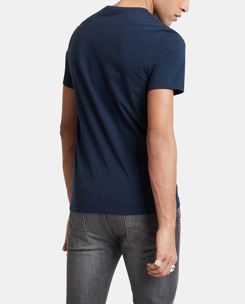 Pack de duas t-shirts multicolor de homem com manga curta Multicolor-2