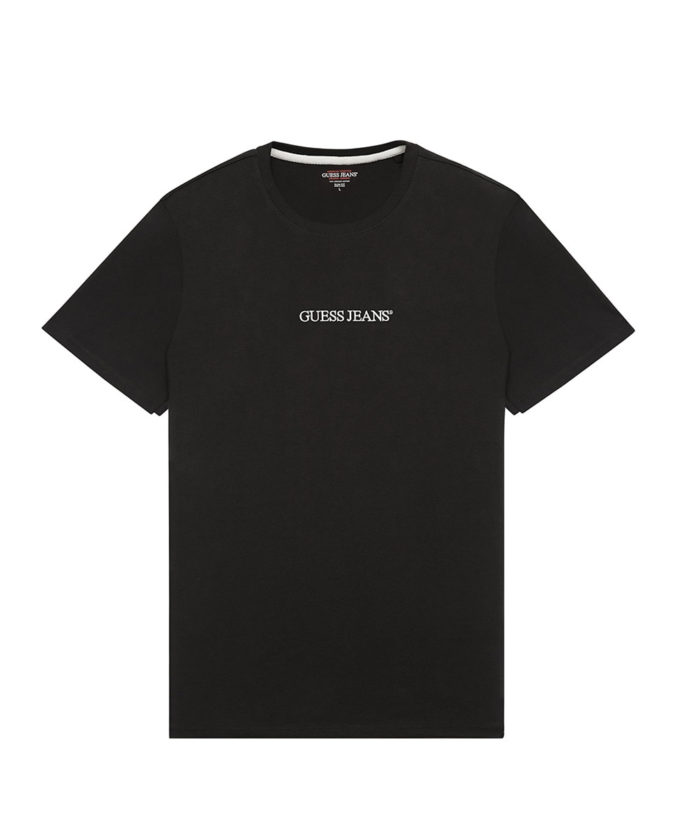 T-shirt de manga curta Preto-4