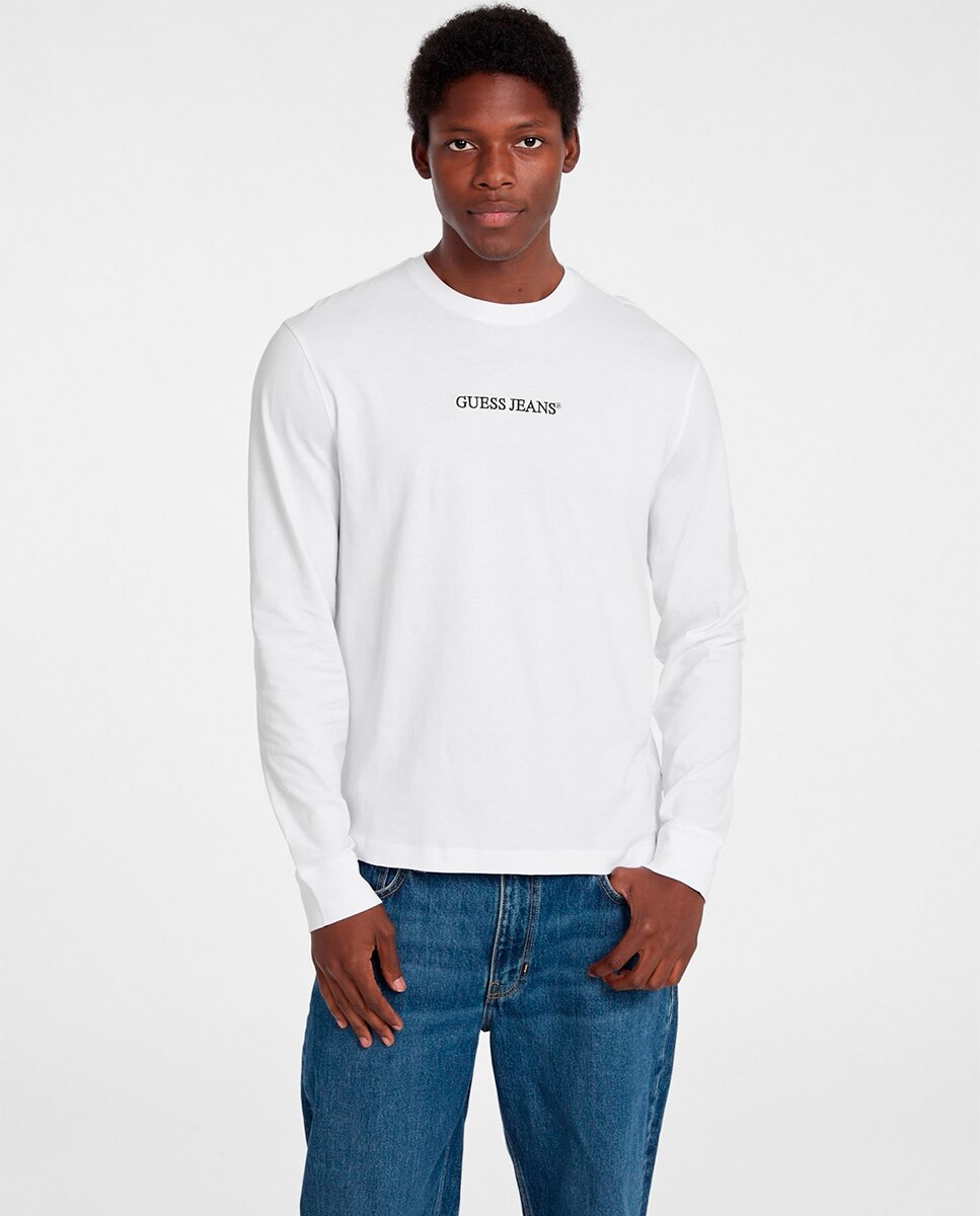 Camiseta de manga larga de hombre · Guess Jeans · El Corte Inglés