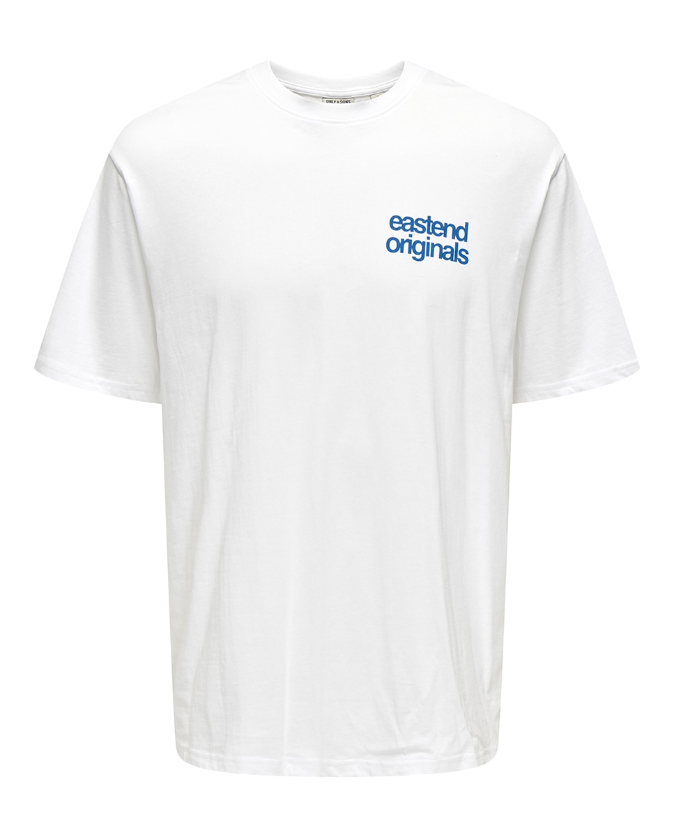 T-shirt Relaxed Fit Branco-marfim-5