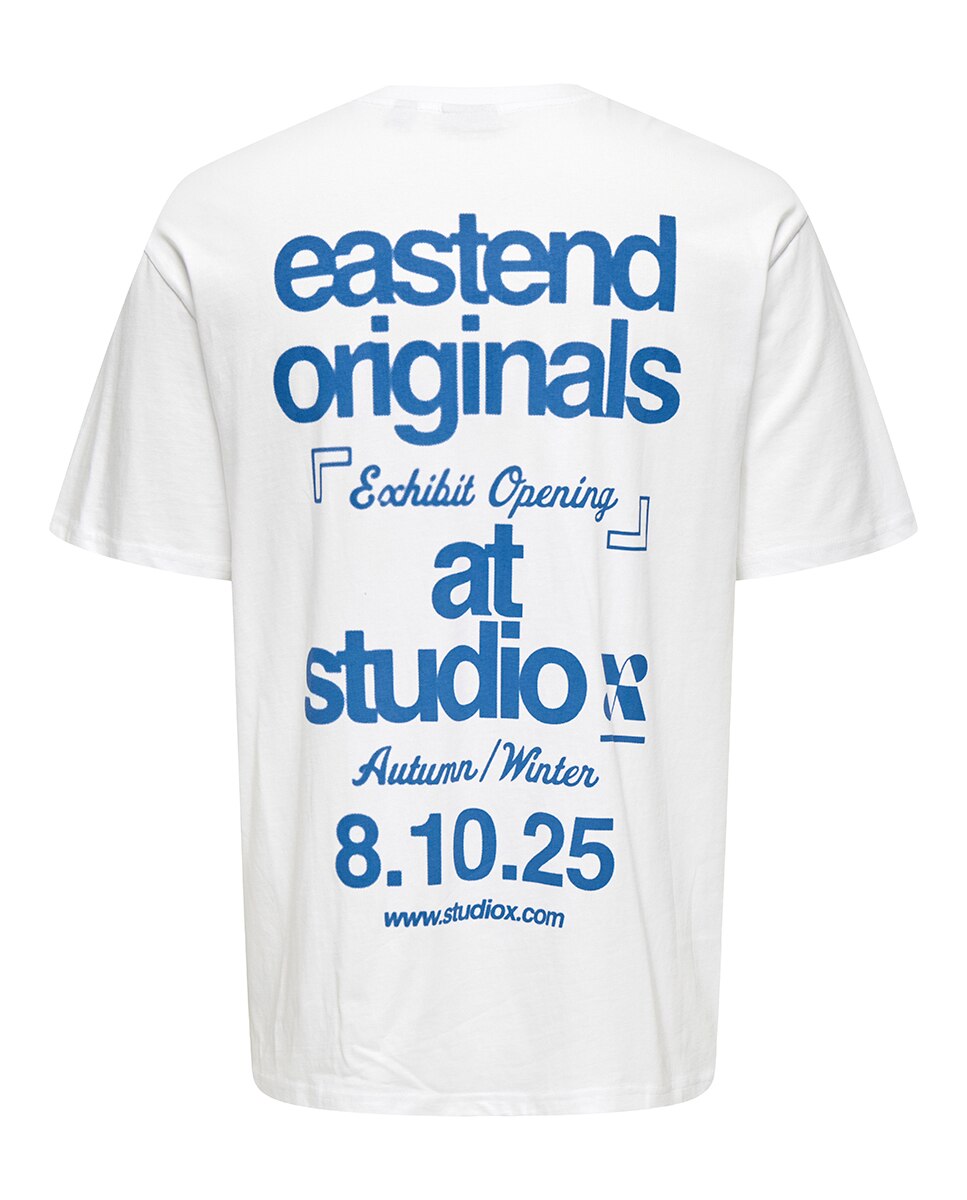 T-shirt Relaxed Fit Branco-marfim-6