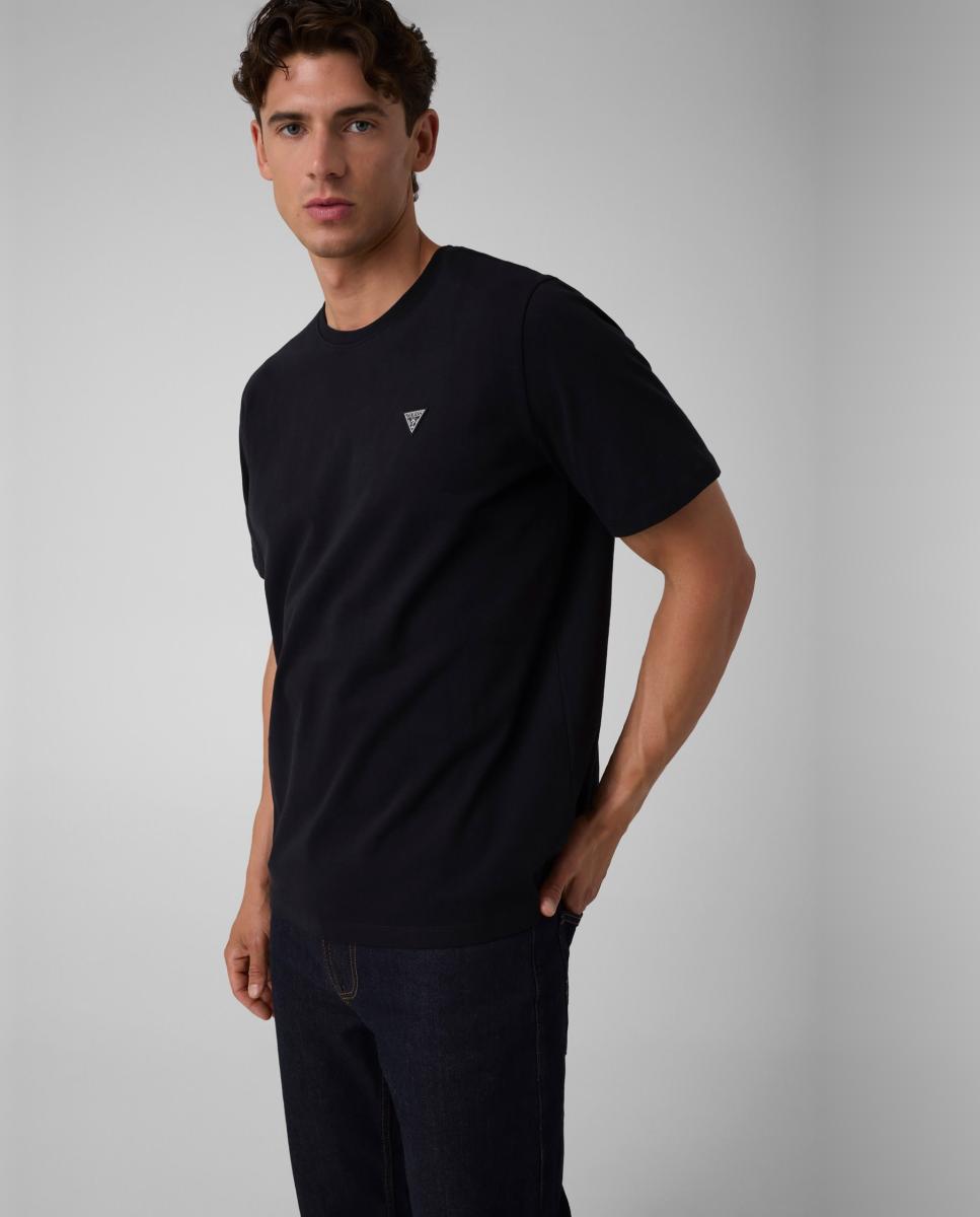 Camiseta de manga corta de hombre - Guess - Negro Negro-1