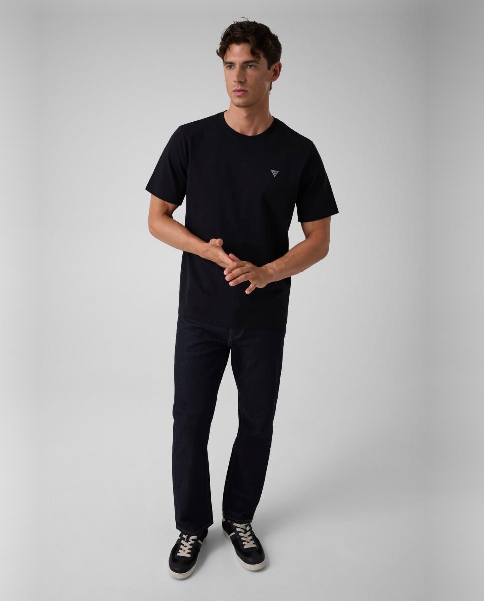 Camiseta de manga corta de hombre - Guess - Negro Negro-6