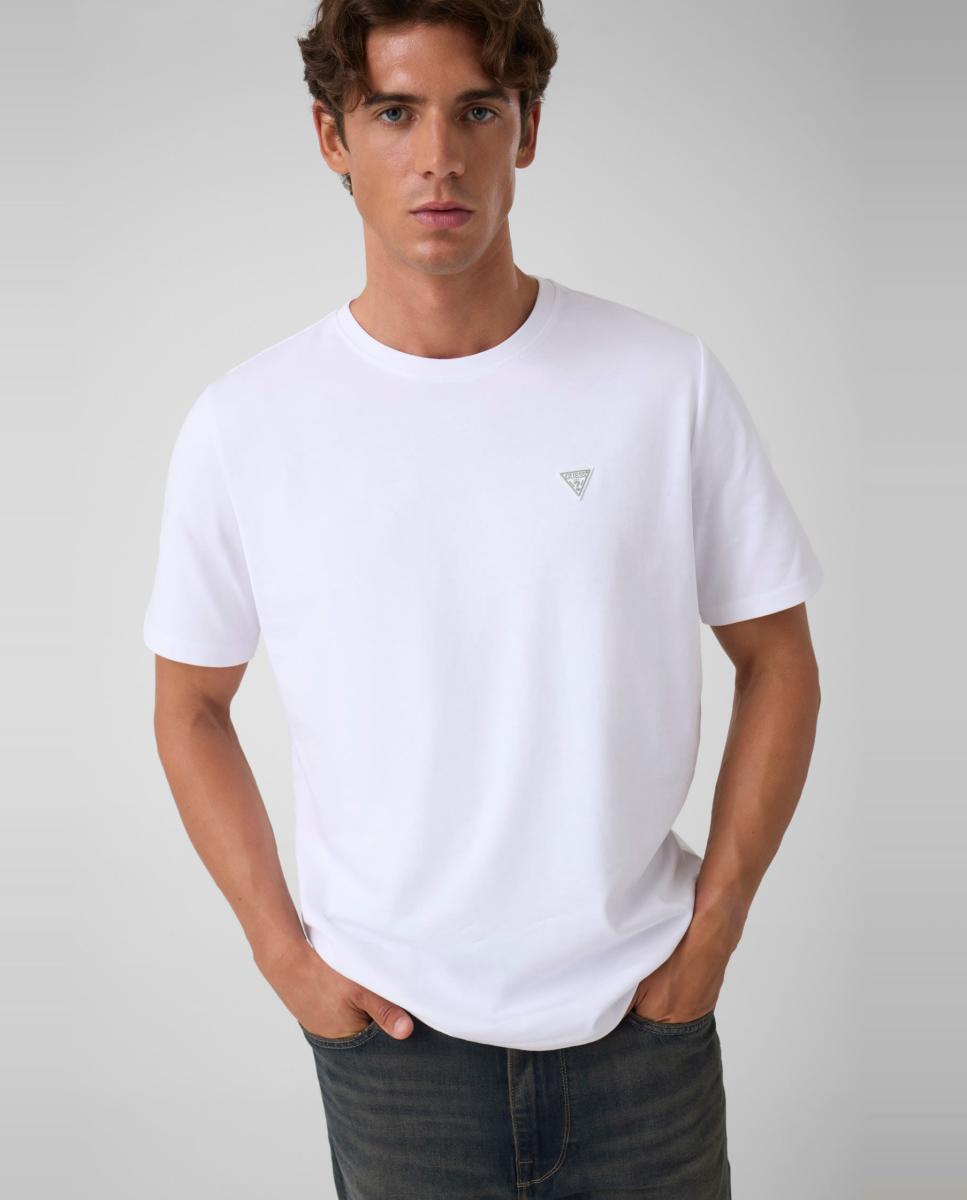 Imagen 0 de Camiseta de manga corta de hombre Blanco