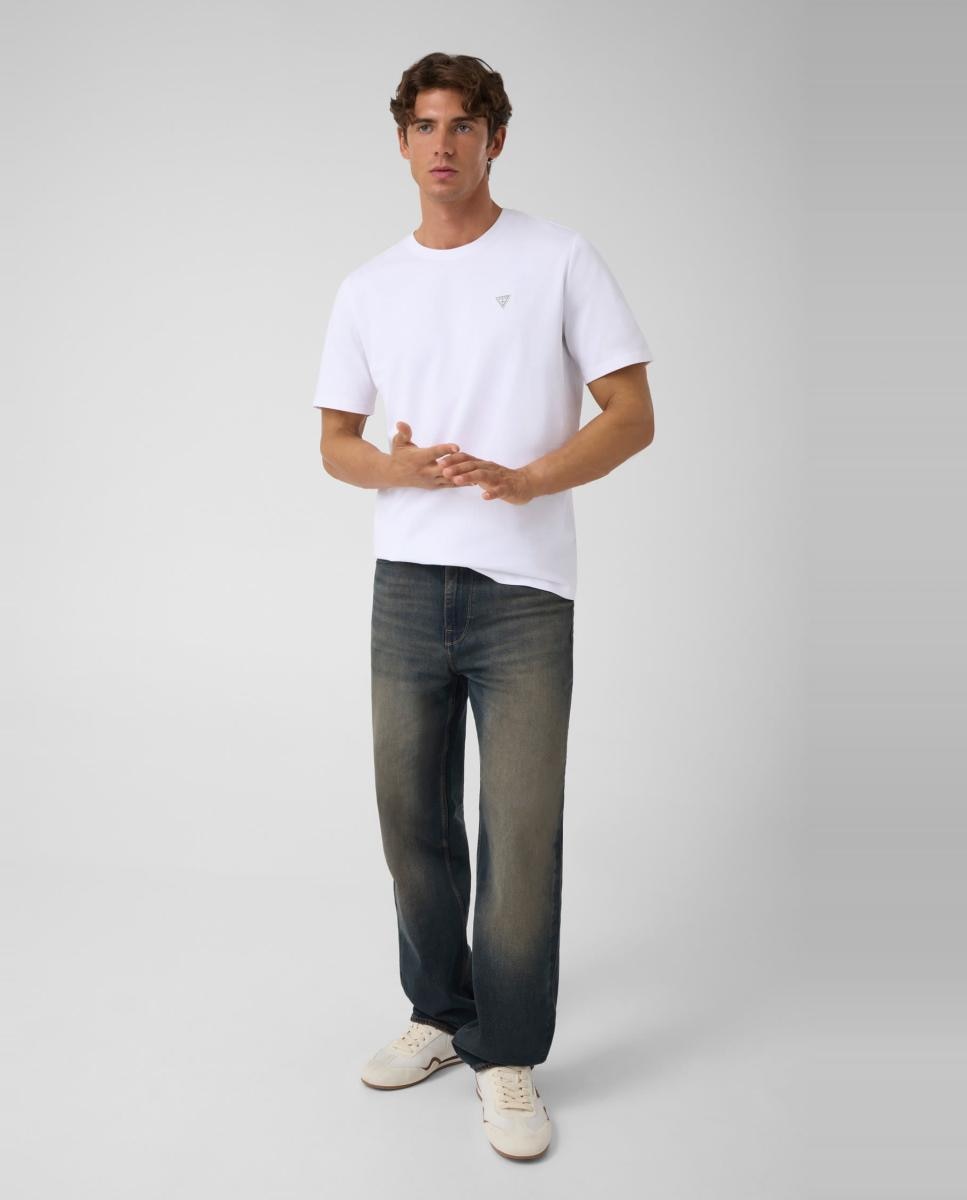 Camiseta de manga corta de hombre - Guess - Blanco Blanco-6