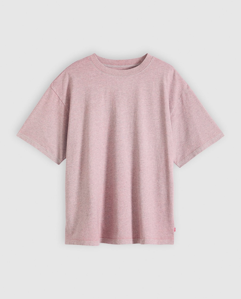 T-shirt Cropped de Manga Curta e Gola Redonda Castanho-claro-3