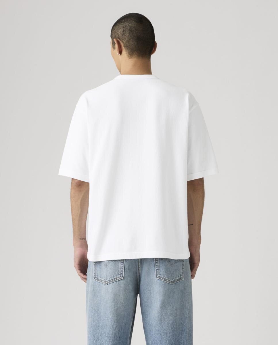 Camiseta de hombre de manga corta con cuello redondo - Levi's - Blanco Blanco-2