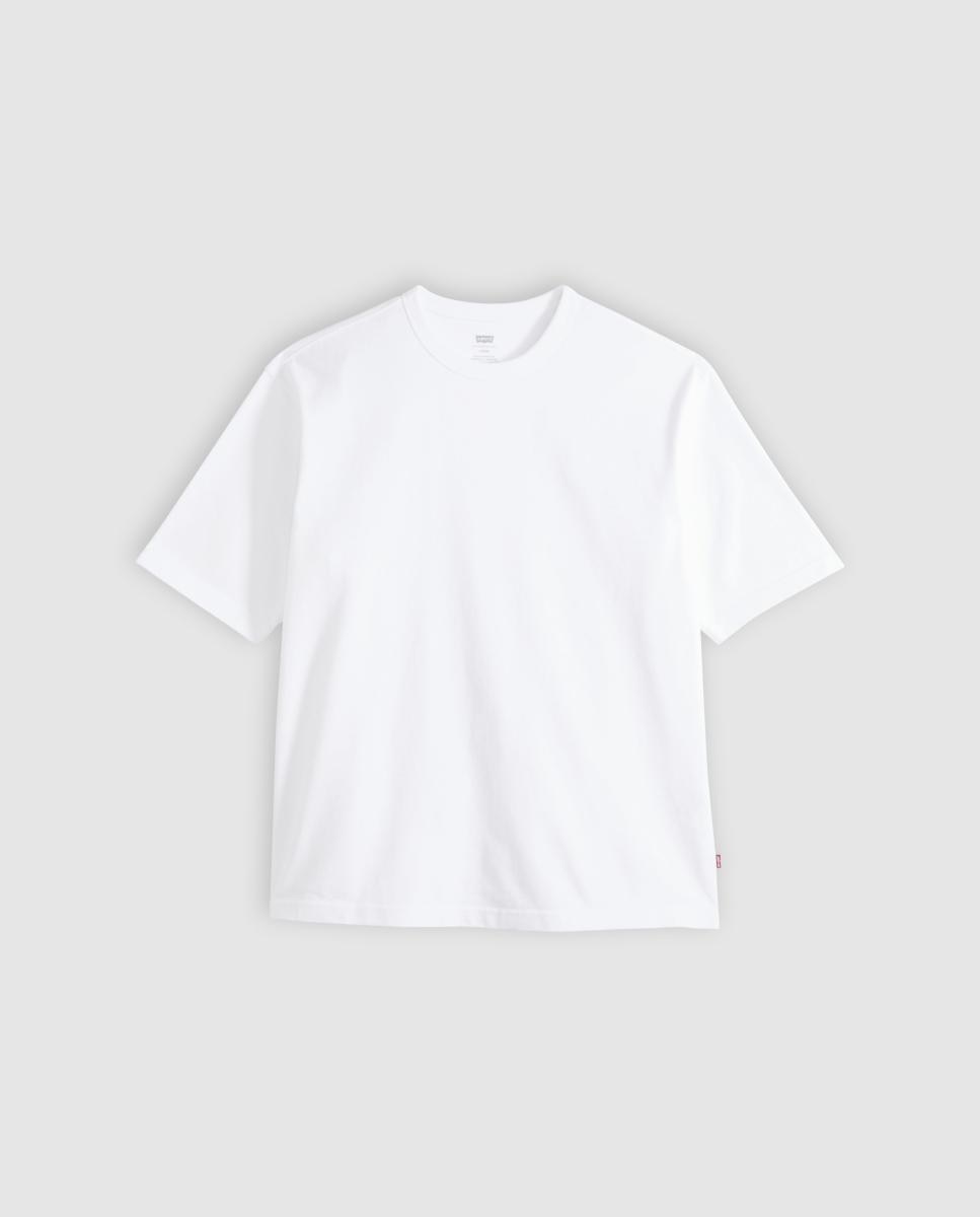 Camiseta de hombre de manga corta con cuello redondo - Levi's - Blanco Blanco-5